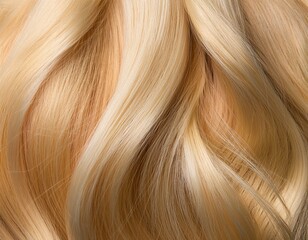 Naklejka premium blonde hair full screen background 