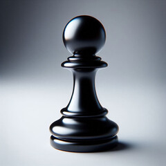 Classic Black Chess Pawn

