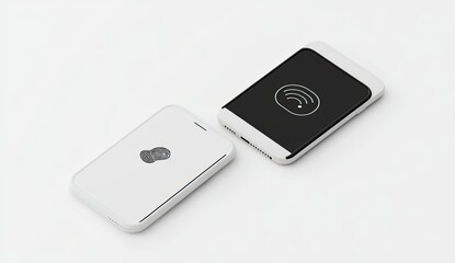 Phone and WI FI signal.