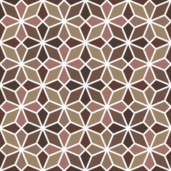 Seamless girih pattern. Traditional Islamic Design. Mosque decoration element. Seamless geometric pattern. Seamless islamic pattern. Background illustration. Morocco seamless pattern.