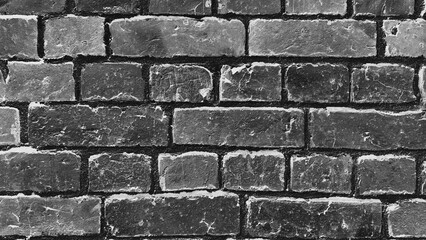 dark grey natural brick wall texture pattern