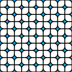 Naklejka premium Seamless geometric pattern. Background girih illustration. Seamless girih pattern. Traditional Islamic Design. Mosque decoration element. Morocco seamless pattern.