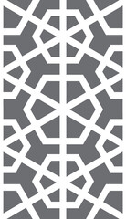 Fototapeta premium Seamless geometric pattern. Background girih illustration. Seamless girih pattern. Traditional Islamic Design. Mosque decoration element. Morocco seamless pattern.