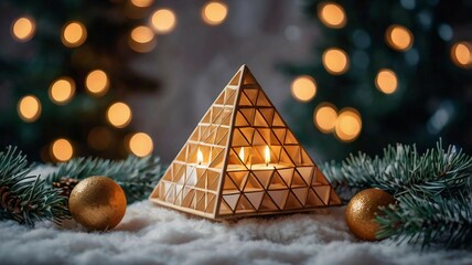 christmas tree and decorations