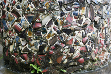 沖縄県那覇市のやちむん通りの景観