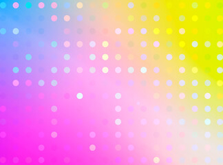 Background of colored iridescent light glows