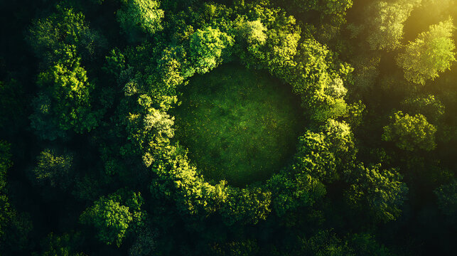 Circular economy and green environmentally sustainable practices, highlighting innovative recycling methods, renewable energy sources, and eco-friendly product designs for a sustainable future