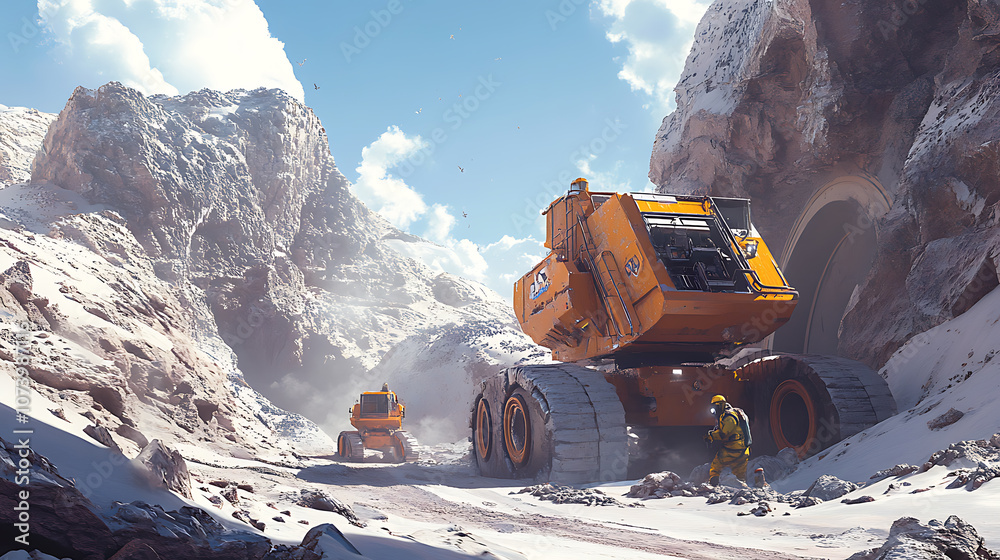Poster Innovative mining using advanced technologies and sustainable practices to extract resources responsibly