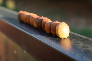 どんぐりの整列