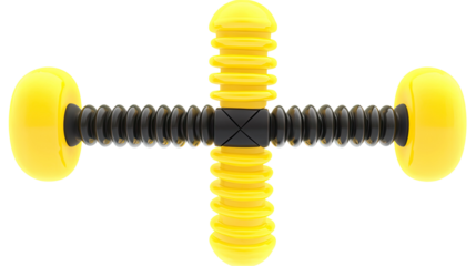 Colorful Exercise Tool for Strength Training and Muscle Toning Generative AI