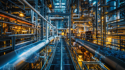 AI and machine learning algorithms analyze vast amounts of data to optimize project planning, predict potential delays, manage resources, and enhance decision-making processes