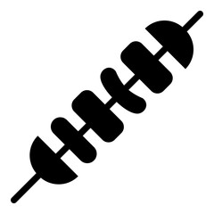 Gastronomy icon fill black