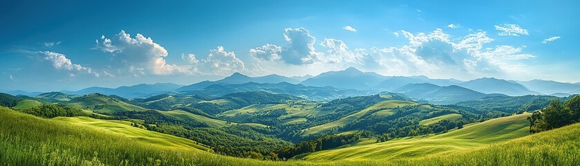 Obraz premium Explore breathtaking mountain landscapes under a vibrant sky for nature lovers