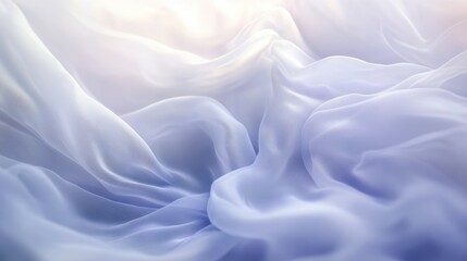 Obraz premium Minimalist abstract white background with soft, flowing wave patterns, adding a serene and stylish feel