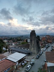 Templo Roca El Peñol Antioquia Parroquia Nuestra señora de Chiquinquirá El Peñol