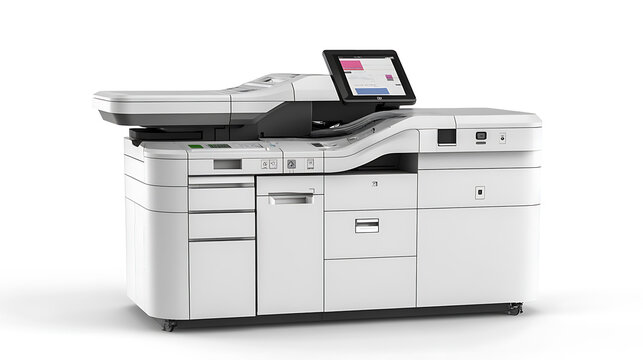 Office or professional plotter lag format photocopier or printer with color ribbons for high quality printing services