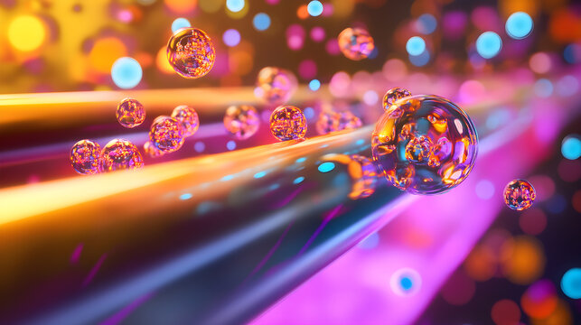 Quantum tunneling visualized with particles moving through barriers