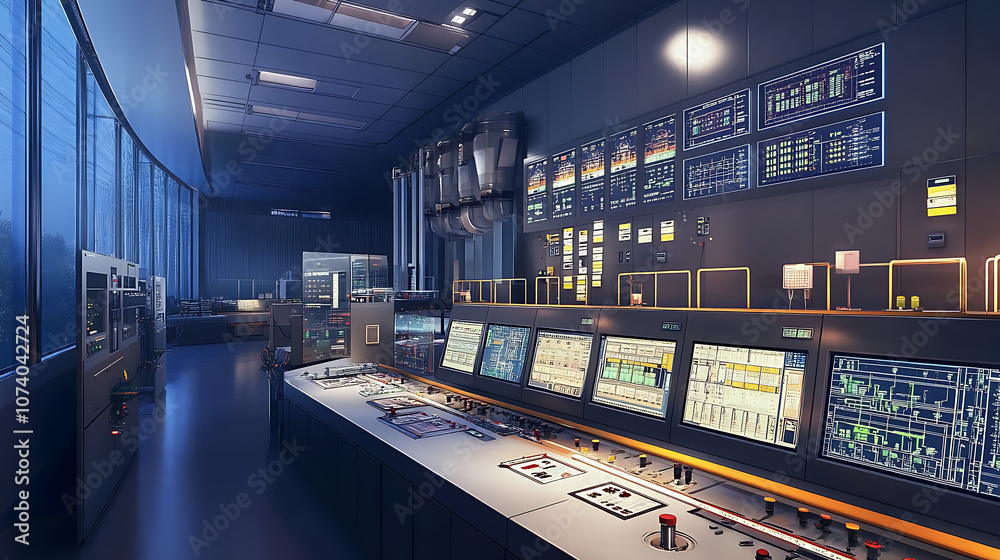 Aufkleber advances in 3d scada technology for system supervisory control and data acquisition