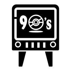 television Solid icon