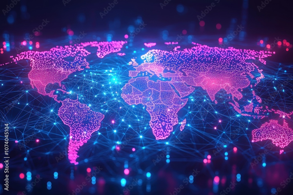 Poster A Digital Representation of the World with a Network of Connections