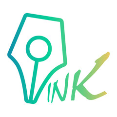 ink Line Gradient Icon
