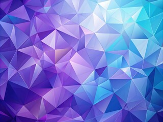 Obraz premium Bright Lavender Blue Low Polygonal Crystal Background for Creative Cover Design, Ideal for Premium Business Templates and Dynamic Social Media Advertising Posts