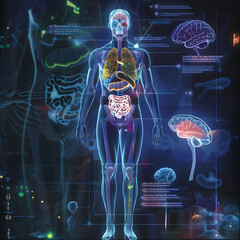 Comprehensive Visual Representation of The Effects of Melatonin on The Human Body and the Circadian Rhythm