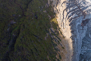 Ijen Plateau known as Kawah Ijen is highly recommended for nature enthusiasts and hikers