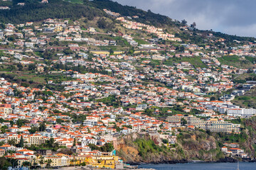 Funchal capital of Madeira Portugal landscape