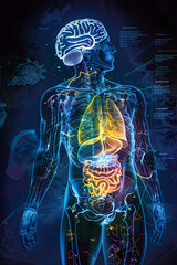 Comprehensive Visual Representation of The Effects of Melatonin on The Human Body and the Circadian Rhythm