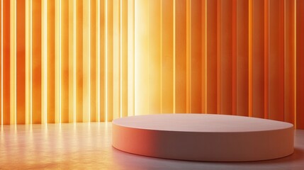 Premium luxury podium studio background for product showcasing Abstract 3D rendered background scene for product promotion