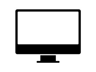 デスクトップパソコンのアイコン_ベクターイラスト