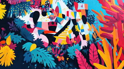 Abstract colorful background