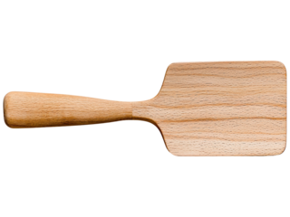 Wooden Cooking Utensil on Transparent Background Ideal for Culinary Images and Recipe Designs, Perfect for Food Blogs, Cookbooks, and Kitchen Decor Projects