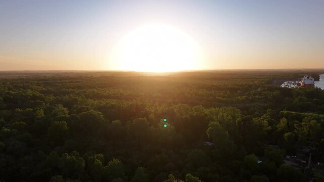 atardecer r&iacute;o paran&aacute;, escobar