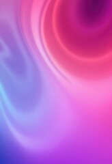 abstract background of a pink and blue swirl with a black background