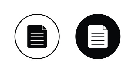 document icon set vector illustration