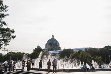 Berlin city view