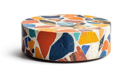 Colorful Terrazzo Round Table
