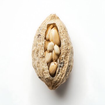 Ambada Seed isolated on a with a white background, close up