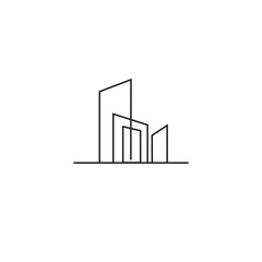 Buildings Logo design concept   