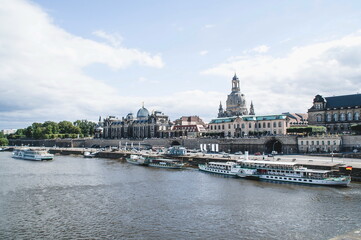 Dresden city view