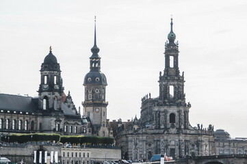 Dresden city view