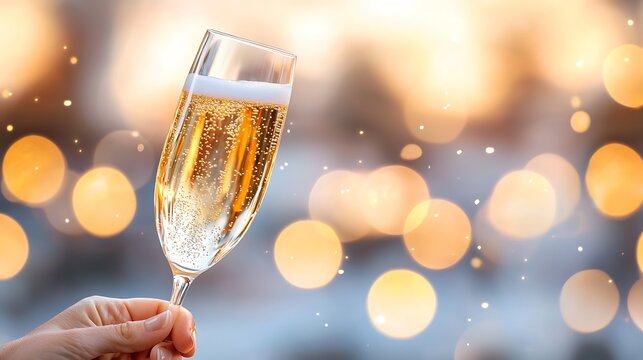 Celebrate special moments by raising a glass of sparkling drink for joyous occasions