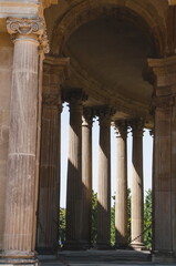 columns in the cathedral country