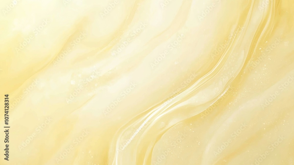 Poster bright and lively soft yellow gradient background designed to evoke a cheerful atmosphere for showca