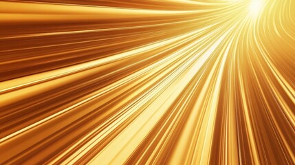Golden gradient rays background abstract design for presentations