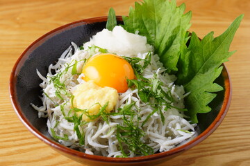 釜揚げしらす丼