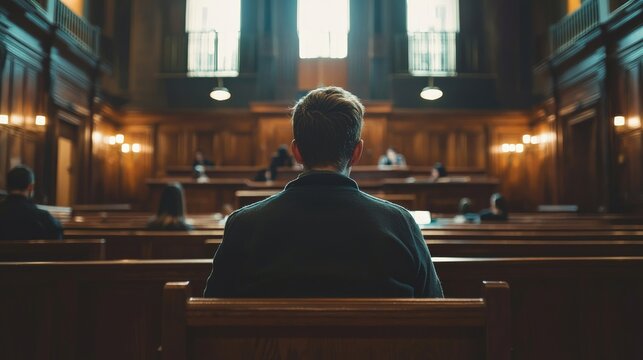 A victim impact statement being read in court, demonstrating the role of victims in the criminal justice process