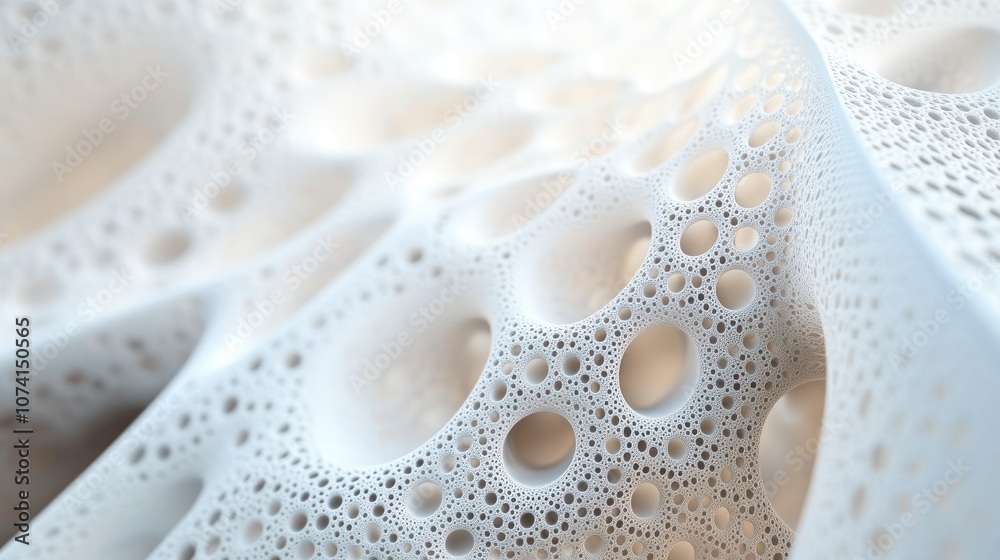 Fototapete abstract fractal background in a computer generated image with ample space for text or other element